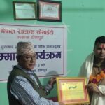 Madan Puruskar winner Ojha honoured  