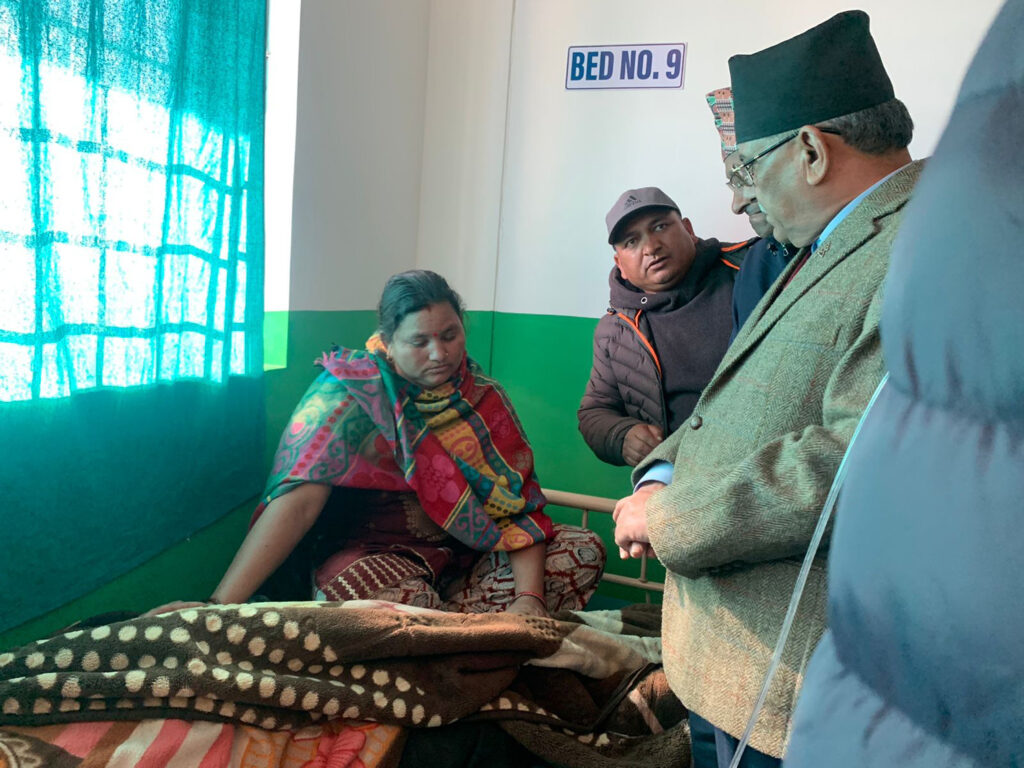 Prime Minister Dahal in Jajarkot  