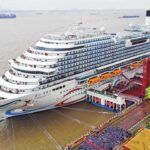 Self-developed cruise ship starts trial run, showcasing manufacturing power