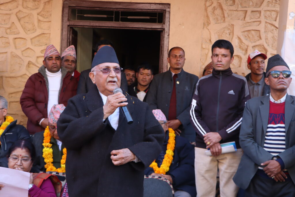 Time for parties to engage with development: Chair Oli