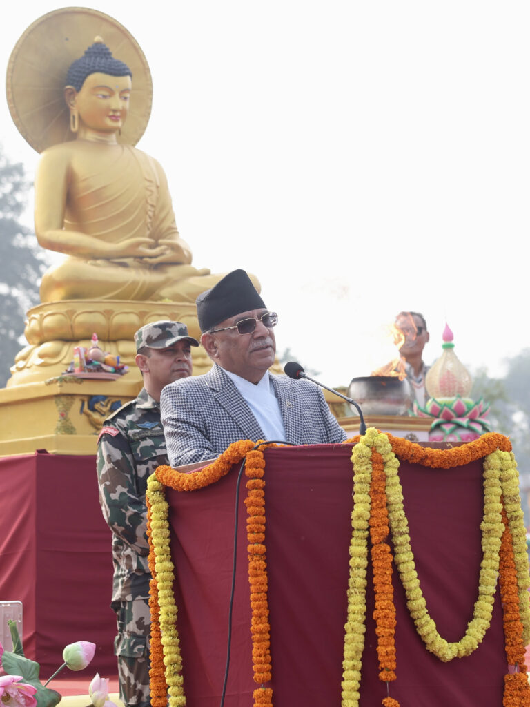 Buddha’s philosophy remains alive until human existence: PM Dahal