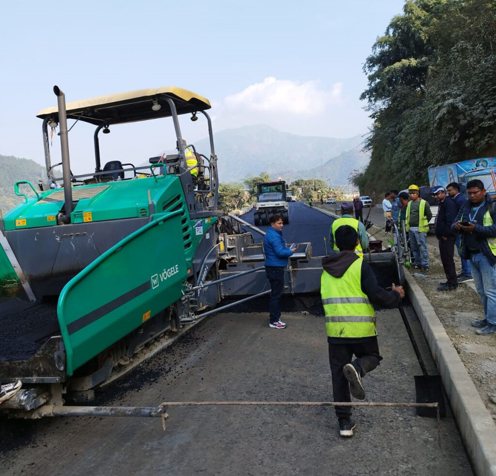 Muglin-Pokhara road expansion: Nine kilometers blacktopped in eastern section