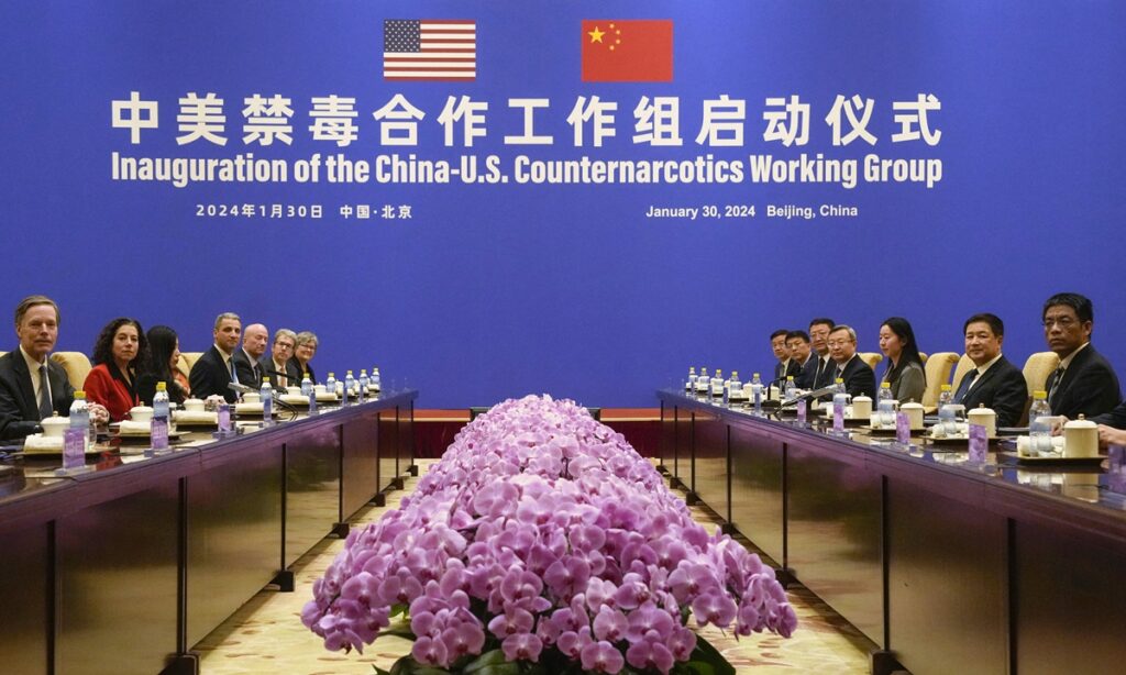 China, US resume talks on fentanyl, showing negotiation is the way out: experts