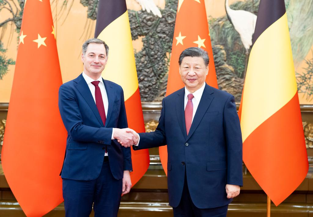 Xi urges more ‘bridges’ to be built between China, Europe in meeting with Belgian PM