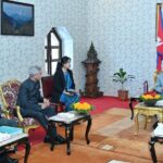 Indian External Affairs Minister pays courtesy call on President Paudel