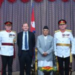 President receives annual report of Brigade of Gurkhas