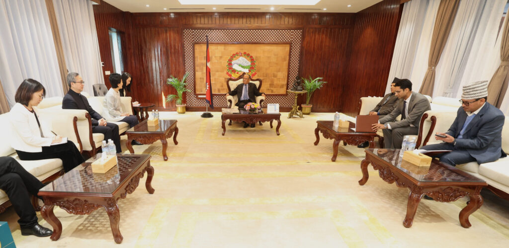 Chinese Vice Minister pays courtesy call on PM Dahal