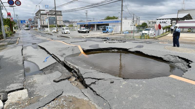 Death toll rises to 64 in strong Japan quakes as aftershocks continue