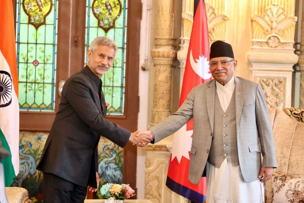 External Affairs Minister of India calls on PM Dahal