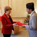 Ambassador Subedi presents credentials to Swiss President