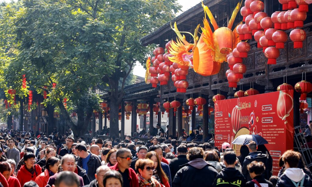 Travel orders up 102%, admission ticket booking up 300% at travel platform on first day of Spring Festival holidays