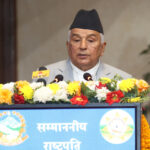 Political resolution, take-off point for corruption prevention: President Paudel