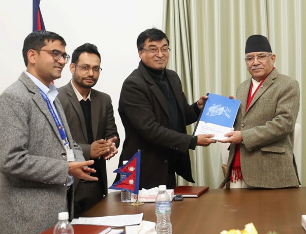 PM Dahal apprised of E-driving License system audit