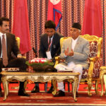 President Paudel, Emir of Qatar talk about climate change impacts and deepening Nepal-Qatar ties