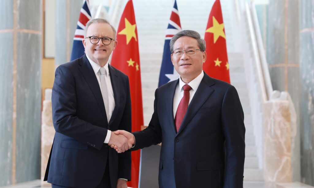 Premier Li meets Albanese; ‘visit shows China’s sincerity in improving ties with Australia’