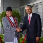 PM Dahal reaches New Delhi, received by special government representatives