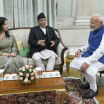 PM Dahal, his Indian counterpart Modi meet