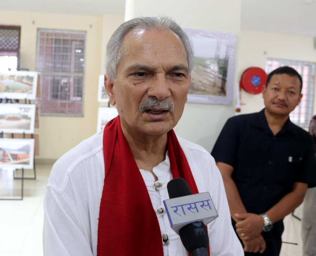 Former PM Bhattarai urges leaders to concentrate on developments