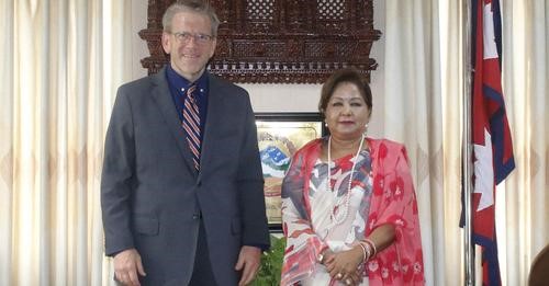 US Ambassador pays courtesy call on Foreign Affairs Minister