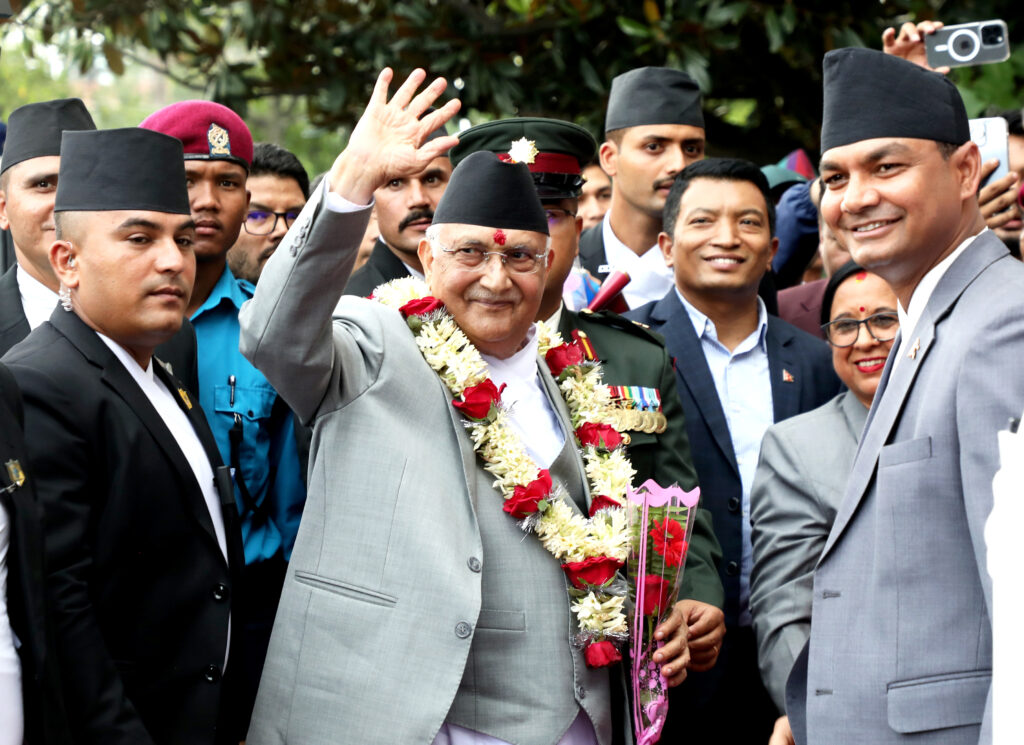 PM Oli congratulates all Nepalis for winning ‘ICC Digital Fan Engagement Award’