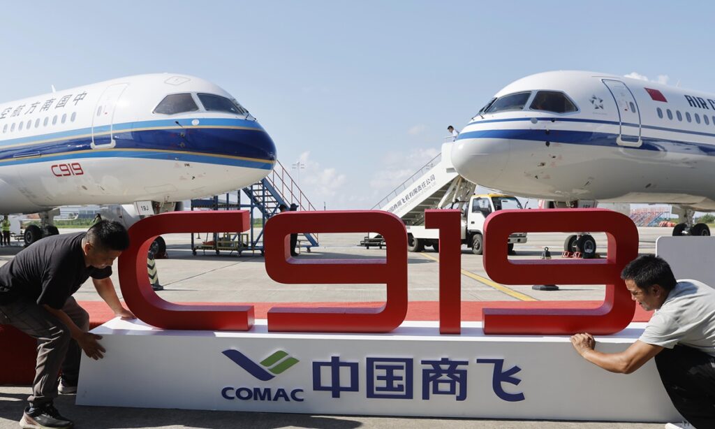 Two Chinese airlines receive first C919 aircraft, marking a new phase of multi-user operation of the China-made jet