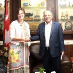 Australian Ambassador pays farewell call on Maoist Centre Chair Dahal