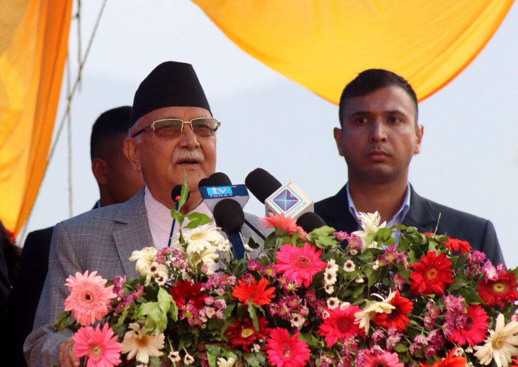 Not possible to disturb Nepali society, asserts PM Oli