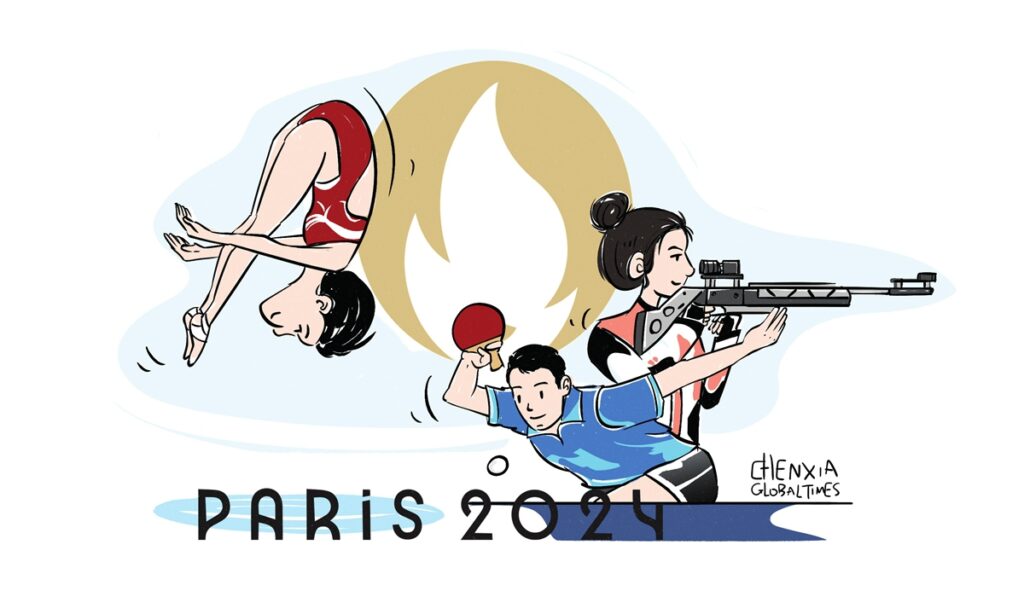 ‘Radiant’ Chinese youth dazzle Paris with Olympic spirit