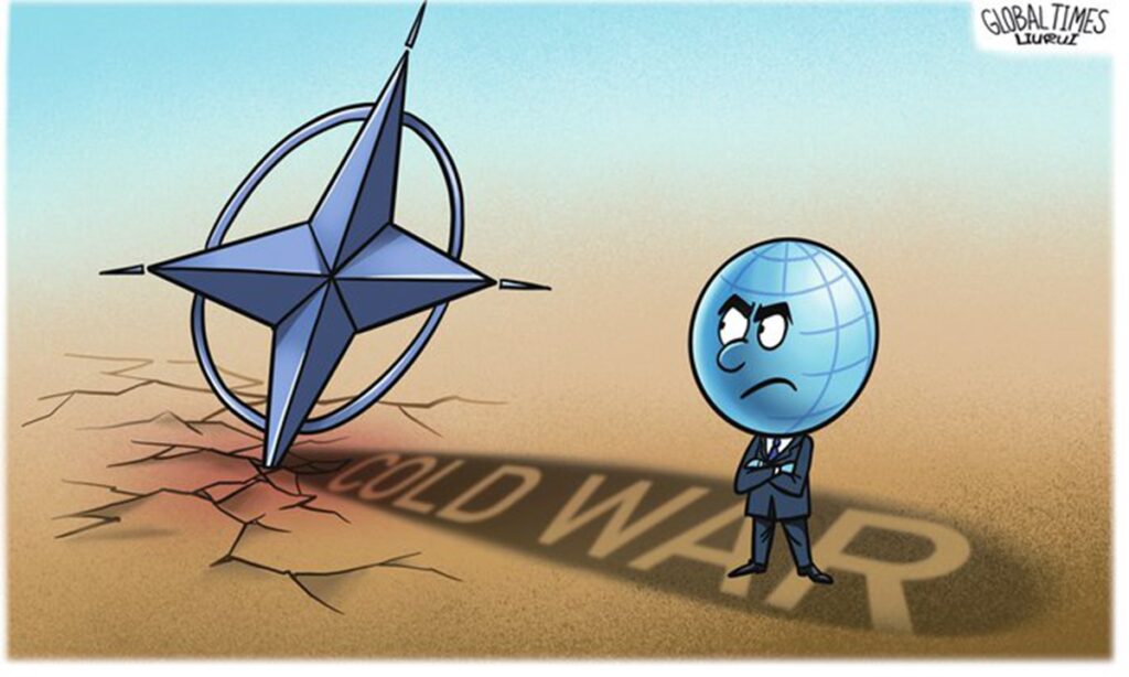 What has NATO’s ‘expansion’ vaunted by secretary general brought?