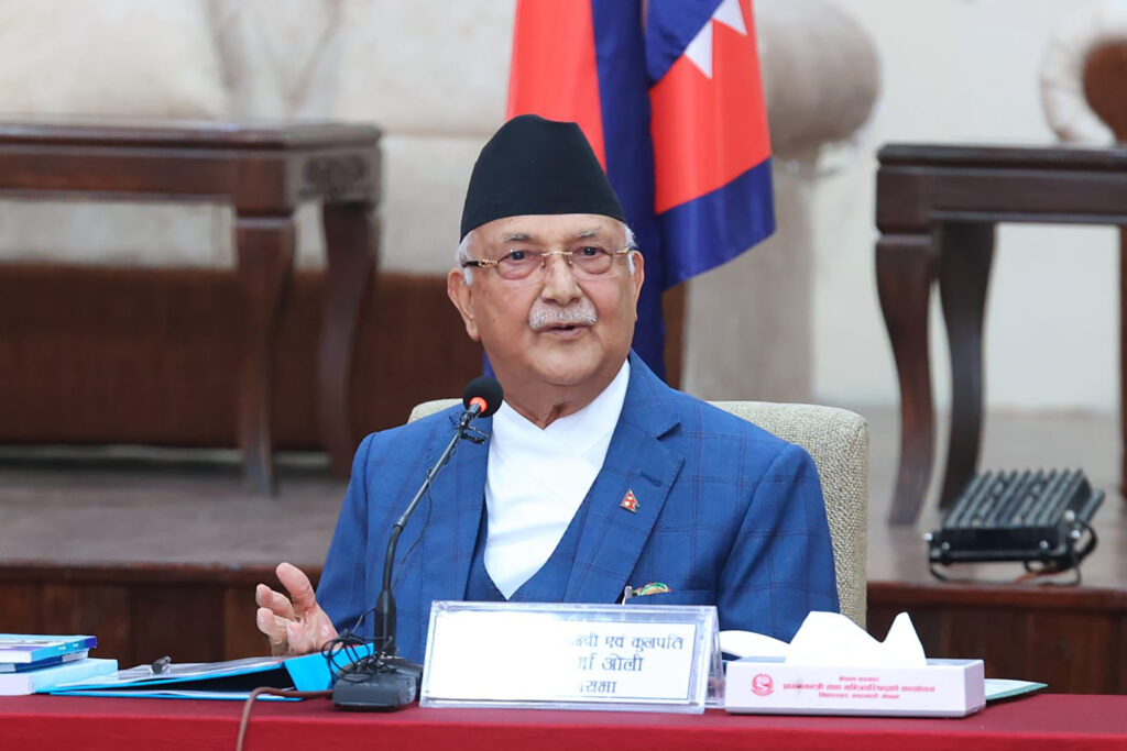 PM Oli urges to strongly raise issue of Climate Justice in upcoming COP-29