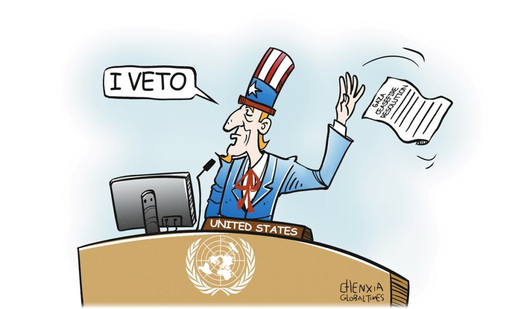 Abusing its veto power, the US is undoubtedly ‘humanitarian disaster creator’ in Gaza