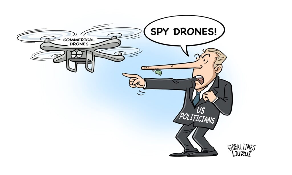 ‘Spy drone’ drama exposes US as a breeding ground for delusion, irrationality once again