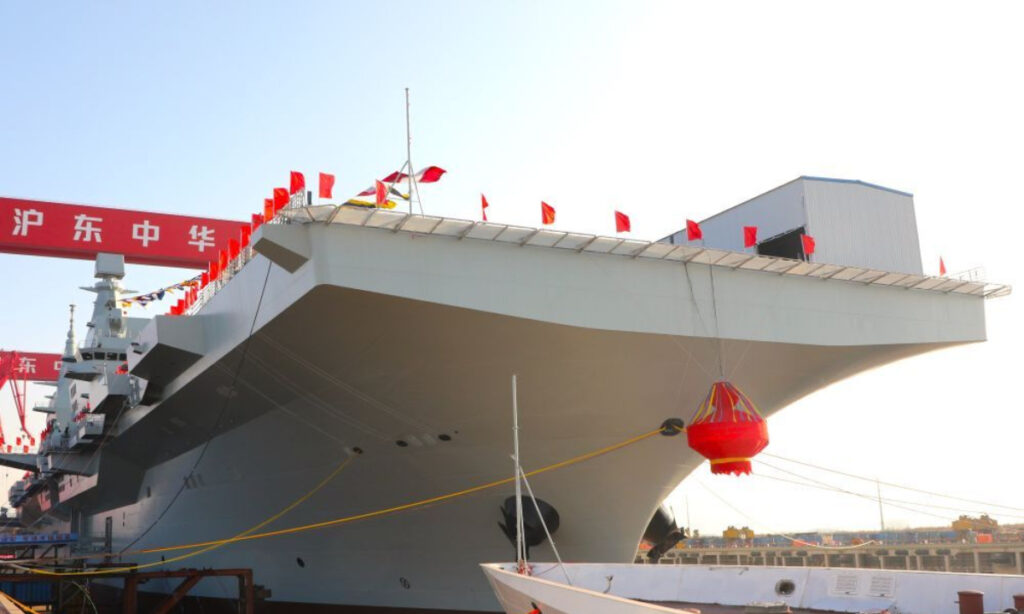 China launches first Type 076 amphibious assault ship