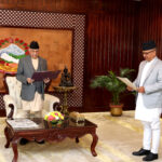 Chief Information Commissioner Acharya takes oath before PM