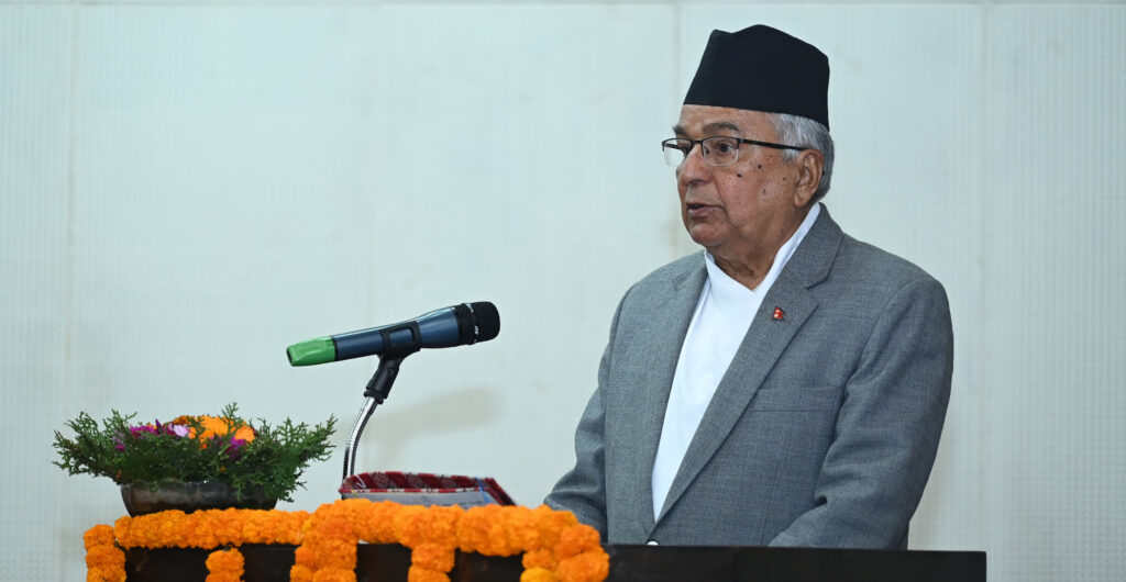 President Paudel stresses on equal access to health services